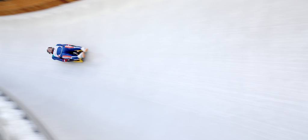 The luge is just one of many winter Olympics sports that can be used to demonstrate physics to students.