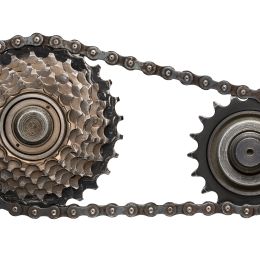 Bicycle gears and chain