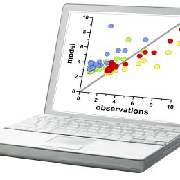 graph showing a scatterplot and line of best fit