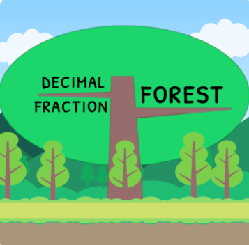Decimal Fraction Forest Math Game