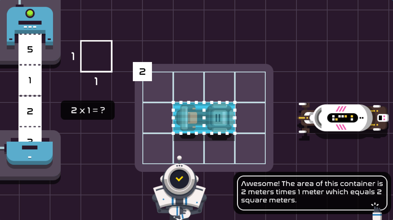 Roboshipping Elementary Math Game